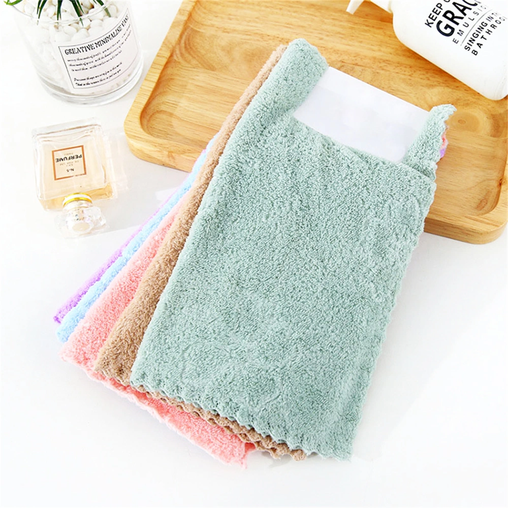 Microfiber Coral Fleece Extra Absorbent Baby Washcloths