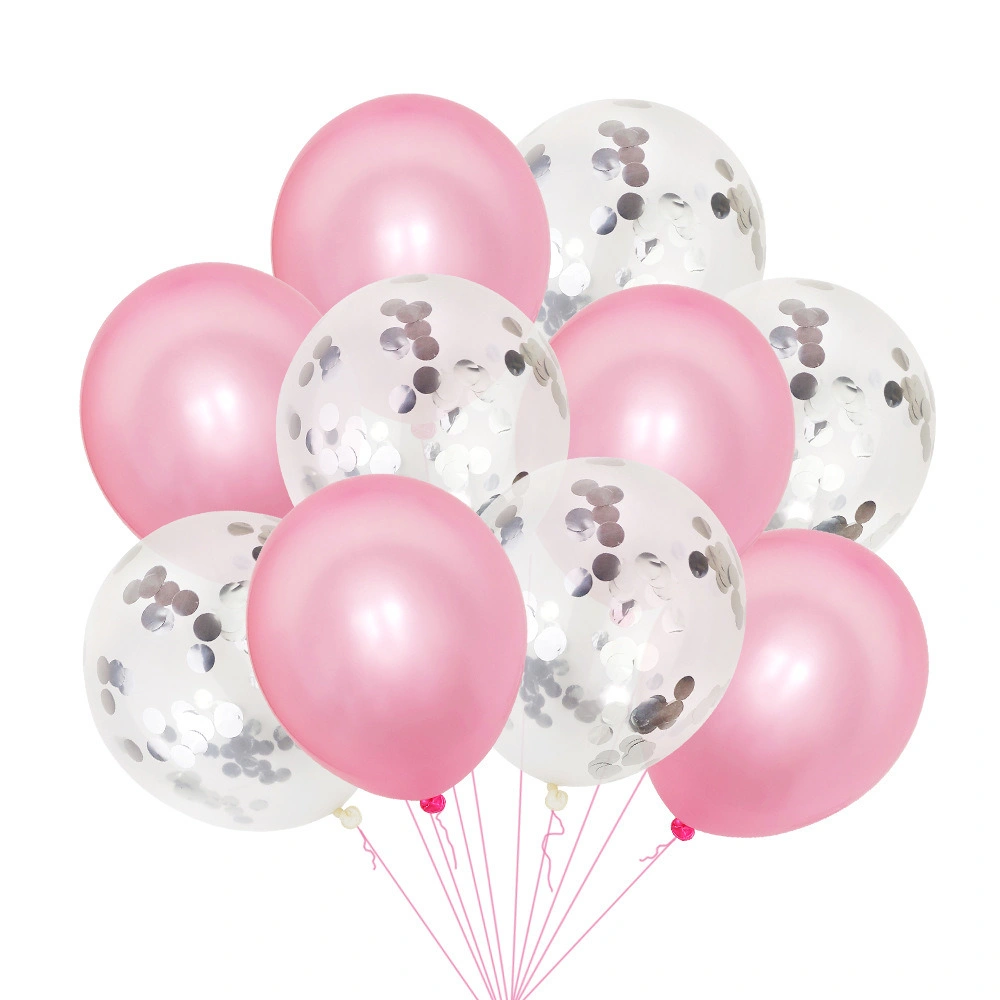 Event Decorations 10 Pieces Latex Confetti Balloons Set Birthday Party Wedding Baby Shower Proposals Bl14501