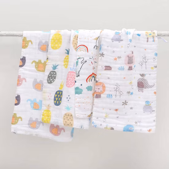 オーガニックコットンベビーゲップクロスベビーフィーディングクロス